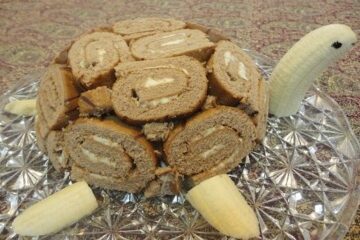 طرز تهیه شارلوت لاک پشت