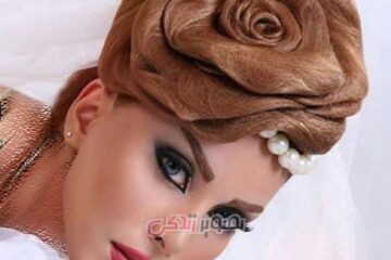 مدل شینیون مو با تور  – سری دوم