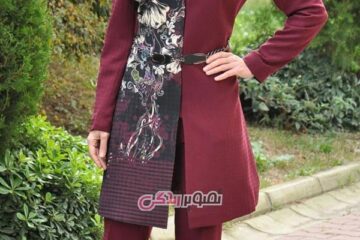 مدل مانتو مجلسی ترک عید ۹۵ شیک و زیبا